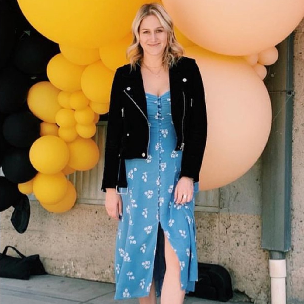 Reformation Floral Midi Dress